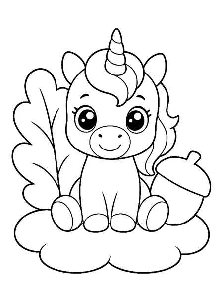 Forest Horn coloring page